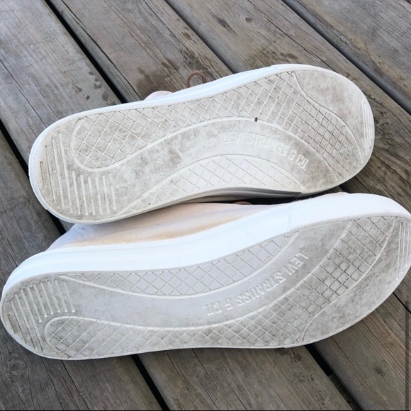 Vintage & Retro Men’s Levi’s Vulca Retro Low Top Canvas Sneakers Size 12 (EUC) - Picture 7 of 8